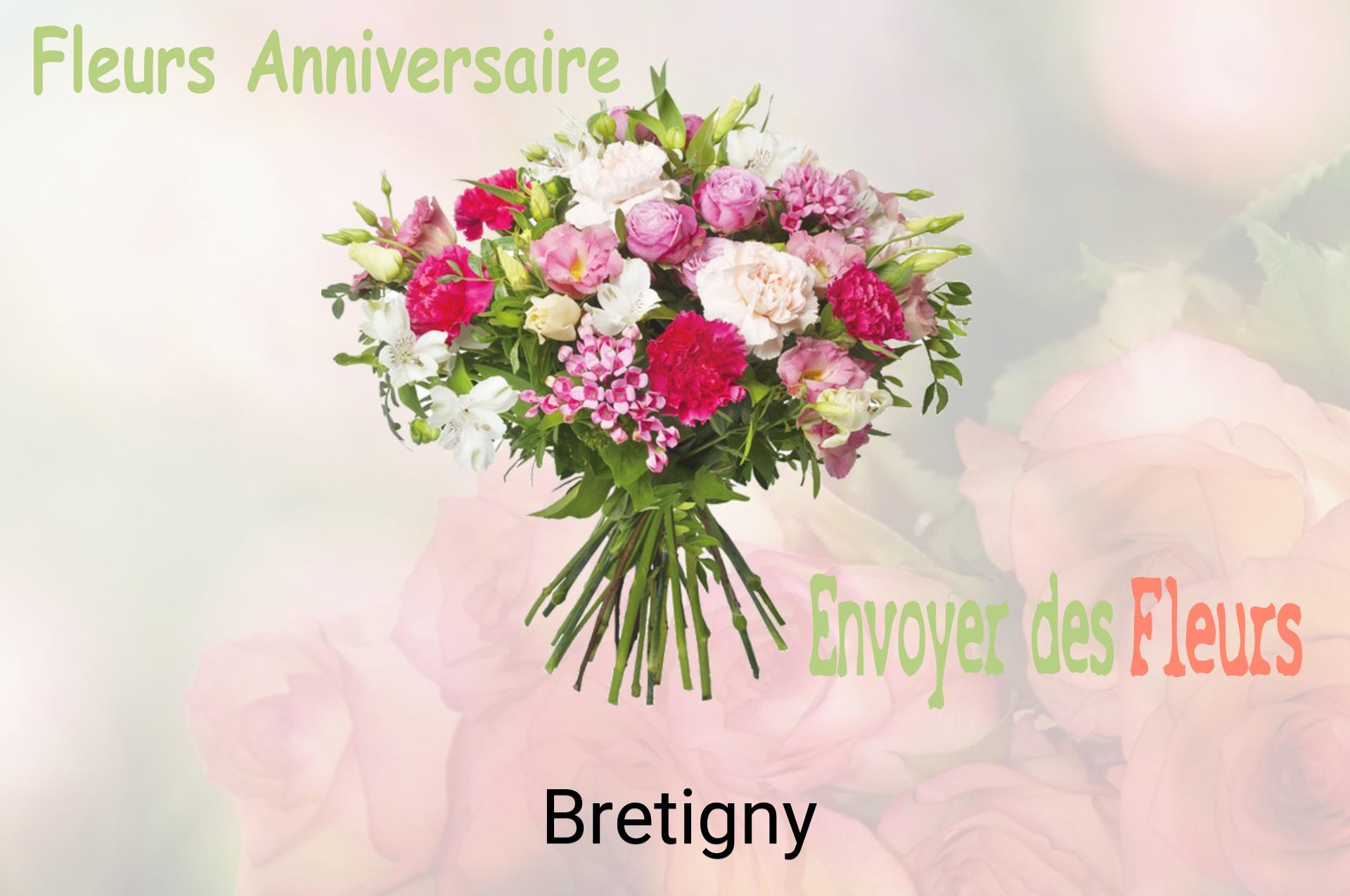 Bouquet de fleurs d’anniversaire livré à Bretigny